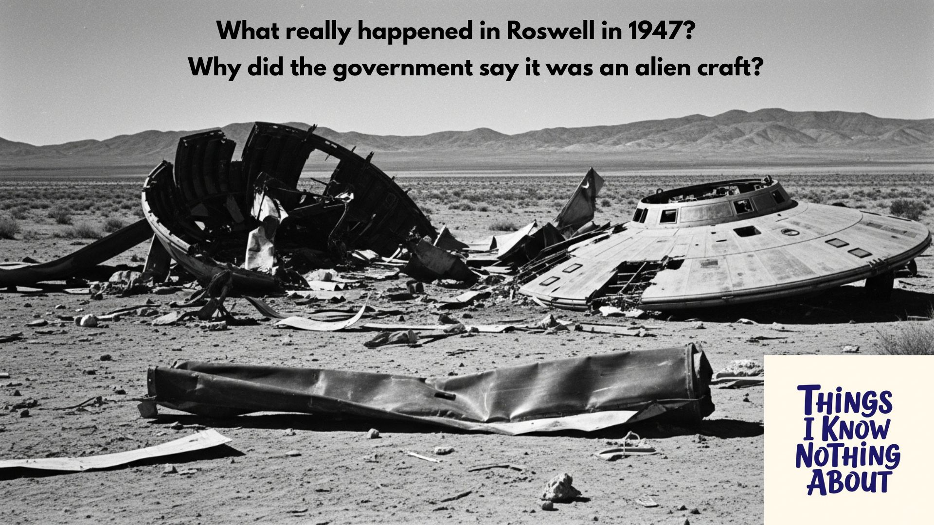 Thumbnail for Roswell 1947: The UFO Crash That Started It All? — A Deep Dive