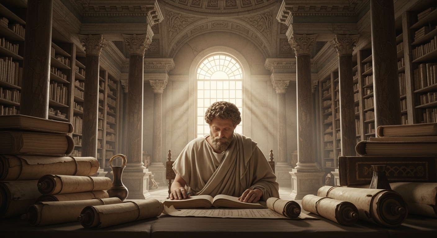 Thumbnail for Unlock Inner Peace & Mental Toughness: A Practical Guide to Stoicism