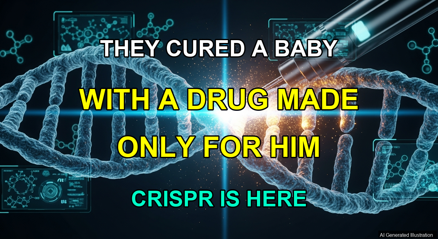 Thumbnail for CRISPR Just Cured a Baby With a Drug Made Only For Him