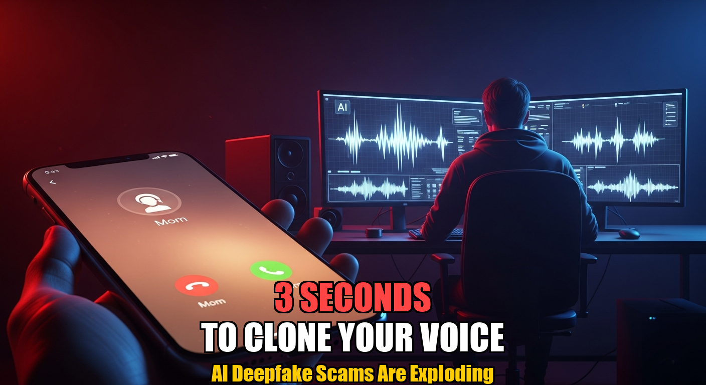 Thumbnail for 3 Seconds of Your Voice Is All a Scammer Needs