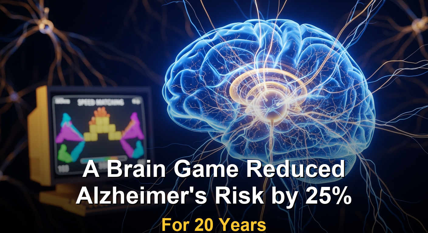 Thumbnail for A Brain Game Reduced Alzheimer's Risk by 25%