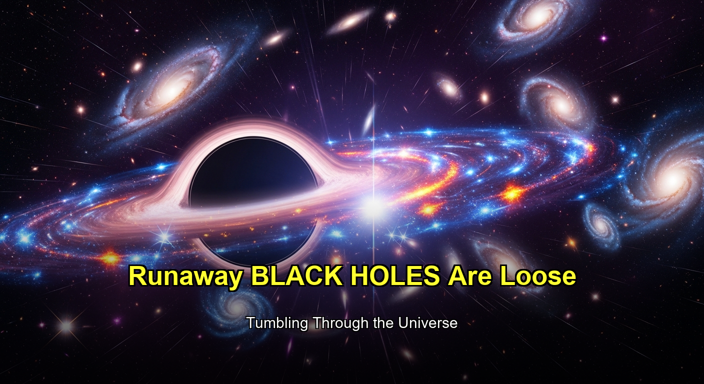 Thumbnail for Runaway Black Holes Are Tumbling Through the Universe