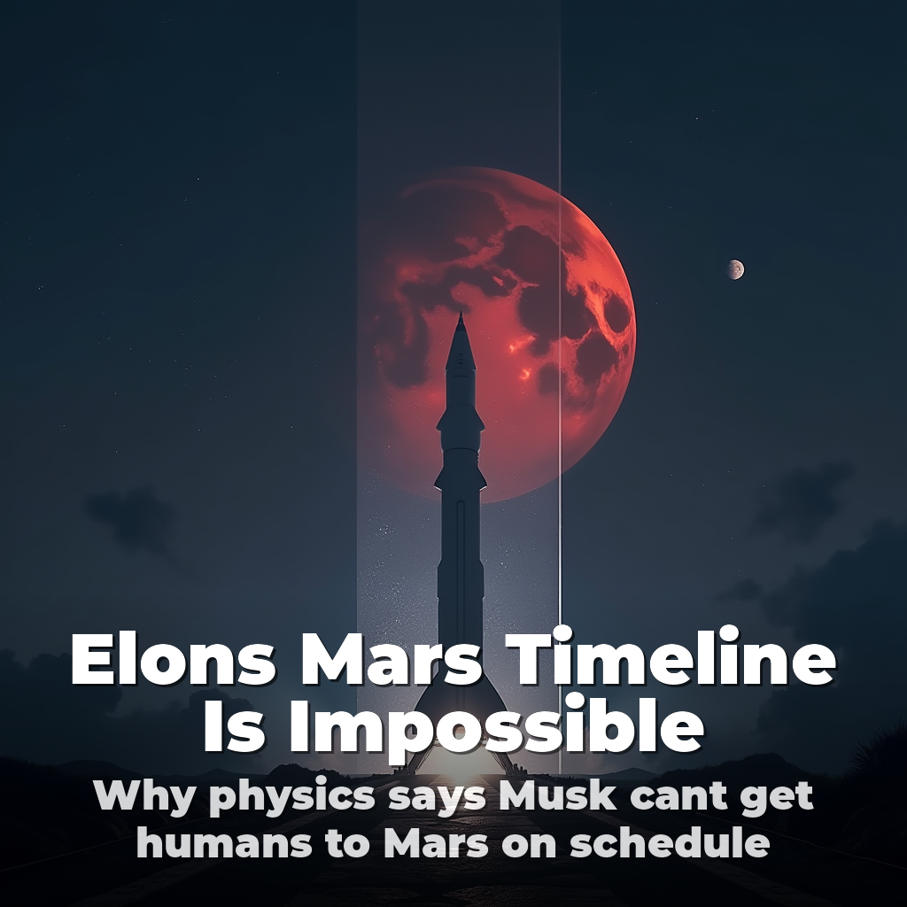 Thumbnail for Elon's Mars Timeline Is Physically Impossible