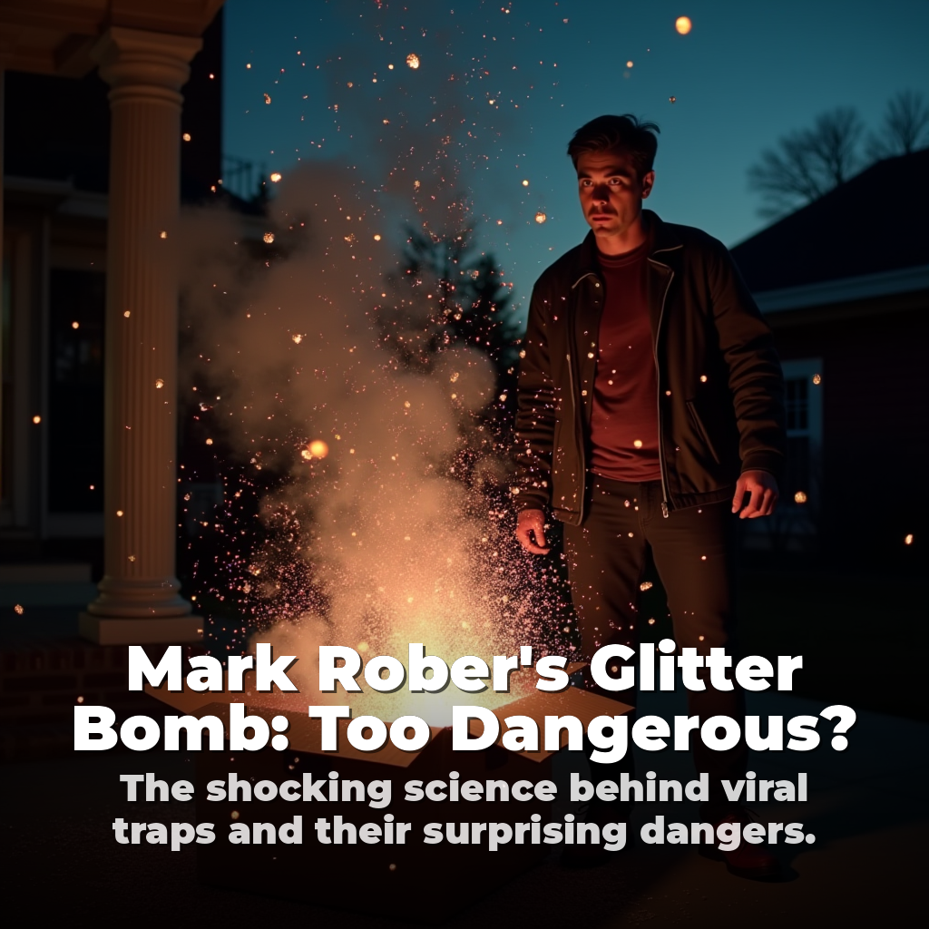 Thumbnail for Mark Rober's Glitter Bomb Is More Dangerous Than You Think